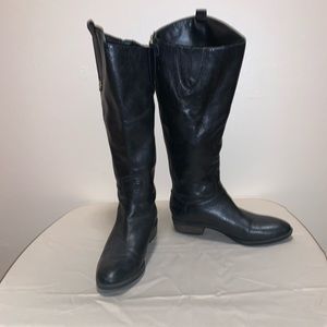 Sam Edelman Black Penny 2 Wide Calf Tall Boot